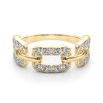 3/4 ct tw Lab Grown Diamond Ring in 14K Yellow Gold