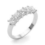 1 1/3 ct tw Lab Grown Diamond Wedding Band in 14K White Gold