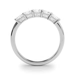 2 ct tw Lab Grown Diamond Wedding Band in 14K White Gold
