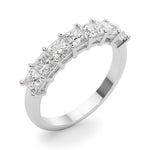 7/8 ct tw Lab Grown Diamond Wedding Band in 14K White Gold