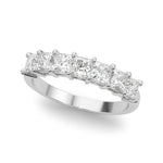 7/8 ct tw Lab Grown Diamond Wedding Band in 14K White Gold