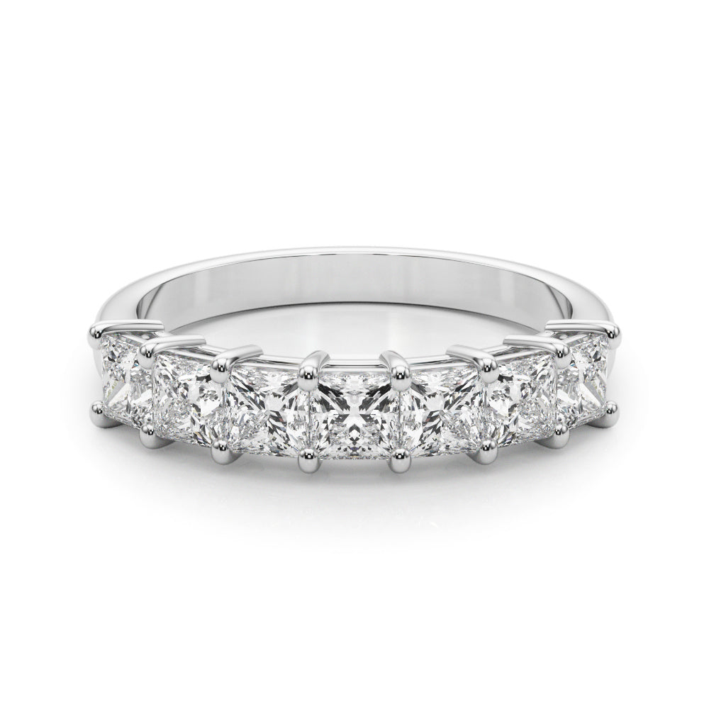 1 7/8 ct tw Lab Grown Diamond Wedding Band in 14K White Gold
