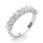 7/8 ct tw Lab Grown Diamond Wedding Band in 14K White Gold