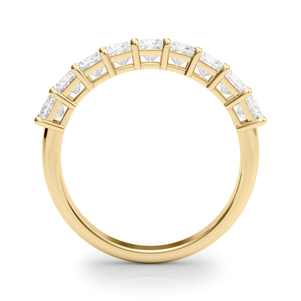 1 1/3 ct tw Lab Grown Diamond Wedding Band in 14K Yellow Gold