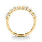 1 1/3 ct tw Lab Grown Diamond Wedding Band in 14K Yellow Gold