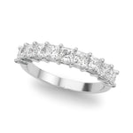 7/8 ct tw Lab Grown Diamond Wedding Band in 14K White Gold
