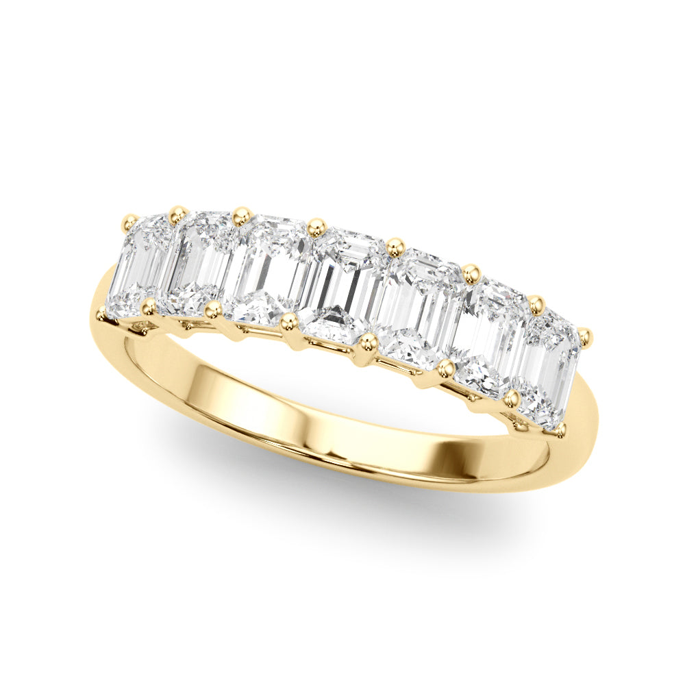 1 3/4 ct tw Lab Grown Diamond Wedding Band in 14K Yellow Gold