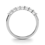 1 ct tw Lab Grown Diamond Wedding Band in 14K White Gold