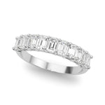 1 7/8 ct tw Lab Grown Diamond Wedding Band in 14K White Gold