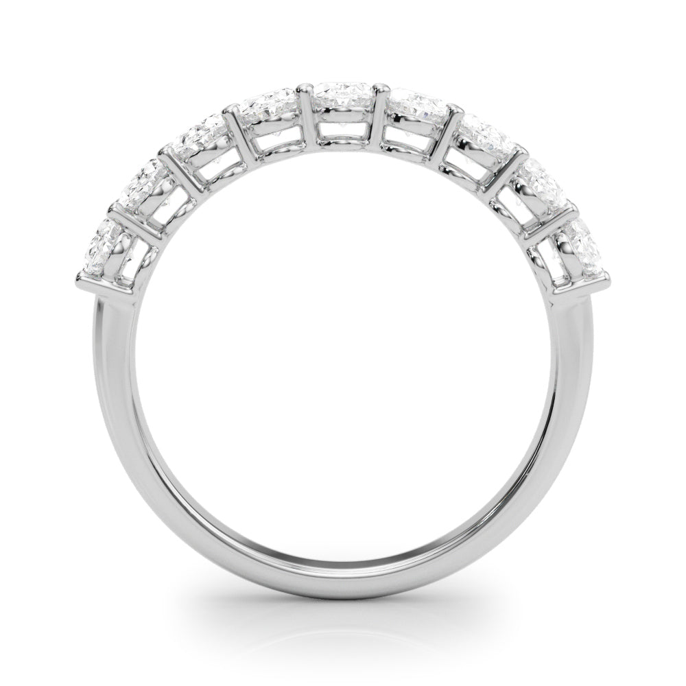 2 1/6 ct tw Lab Grown Diamond Wedding Band in 14K White Gold