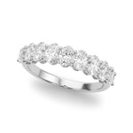 1 7/8 ct tw Lab Grown Diamond Wedding Band in 14K White Gold