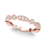 1/3 ct tw Lab Grown Diamond Ring in 14K Rose Gold