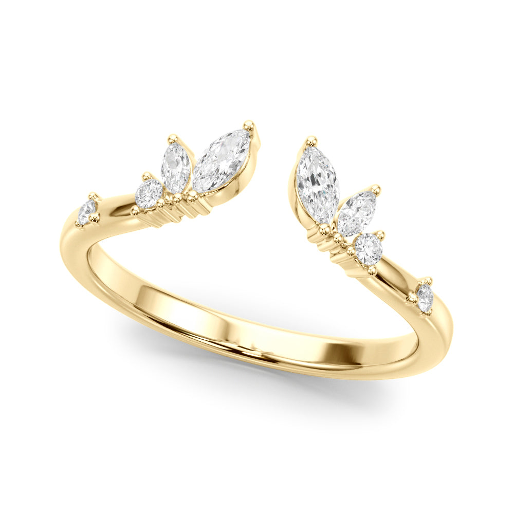1/4 ct tw Lab Grown Diamond Ring in 14K Yellow Gold