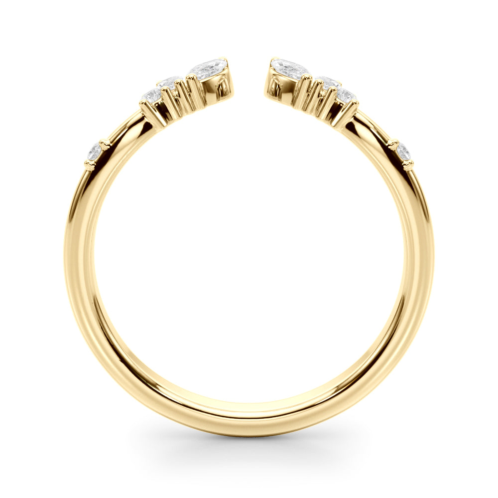 1/4 ct tw Lab Grown Diamond Ring in 14K Yellow Gold