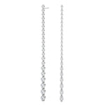 4 1/2 ct tw Lab Grown Diamond Earrings in 14K White Gold