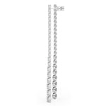 4 1/2 ct tw Lab Grown Diamond Earrings in 14K White Gold