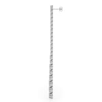4 1/2 ct tw Lab Grown Diamond Earrings in 14K White Gold