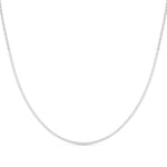 5 1/4 ct tw Lab Grown Diamond Necklace in 14K White Gold