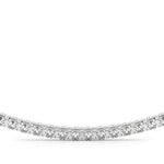 5 1/4 ct tw Lab Grown Diamond Necklace in 14K White Gold