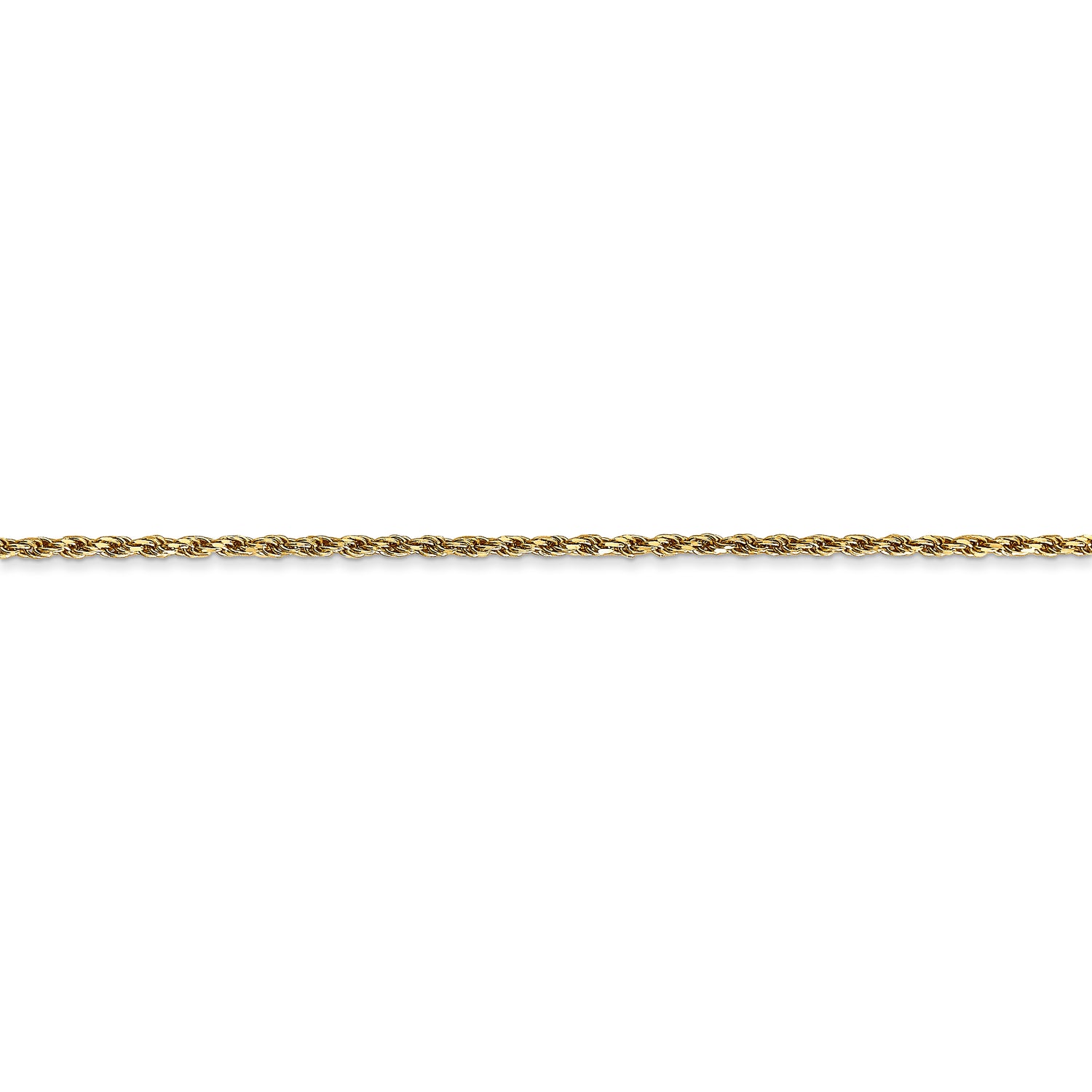 14k 1.3mm Solid D/C Machine-Made Chain