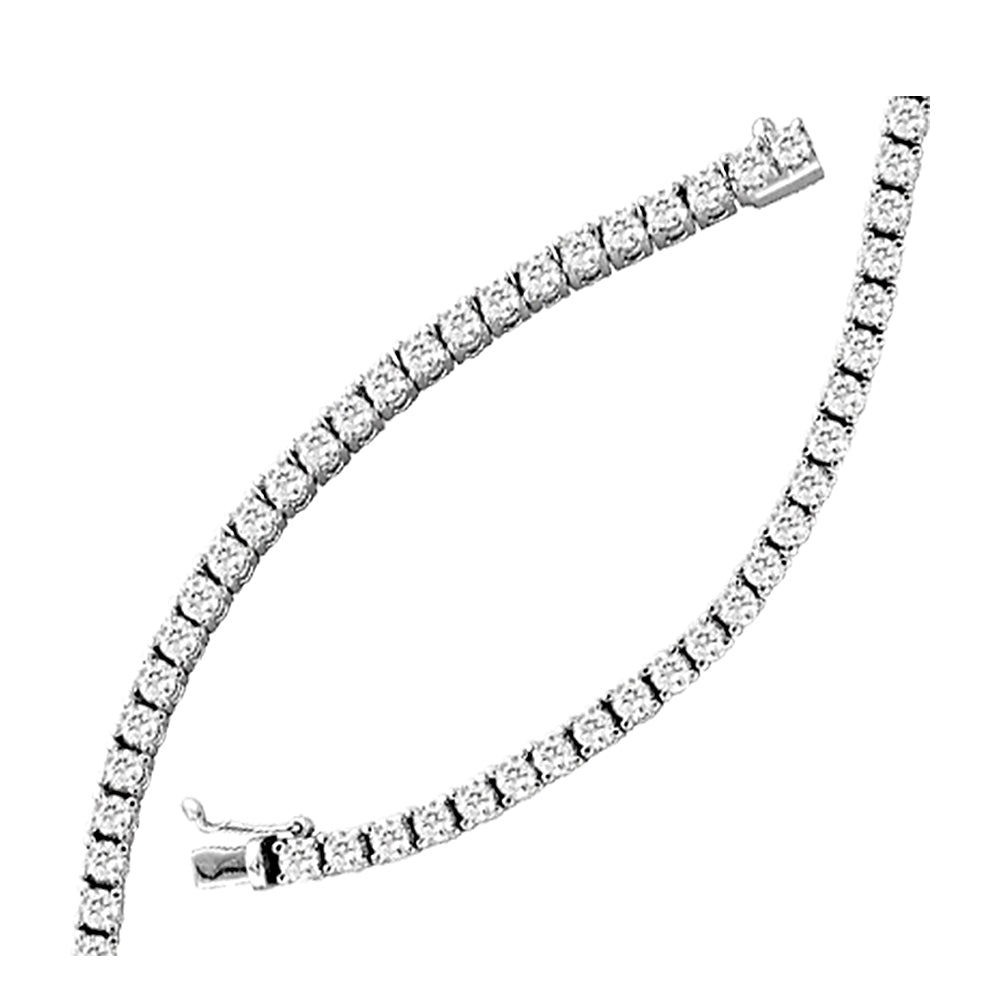 14K White Gold 2 Ct.Tw. Diamond Mount Bracelet