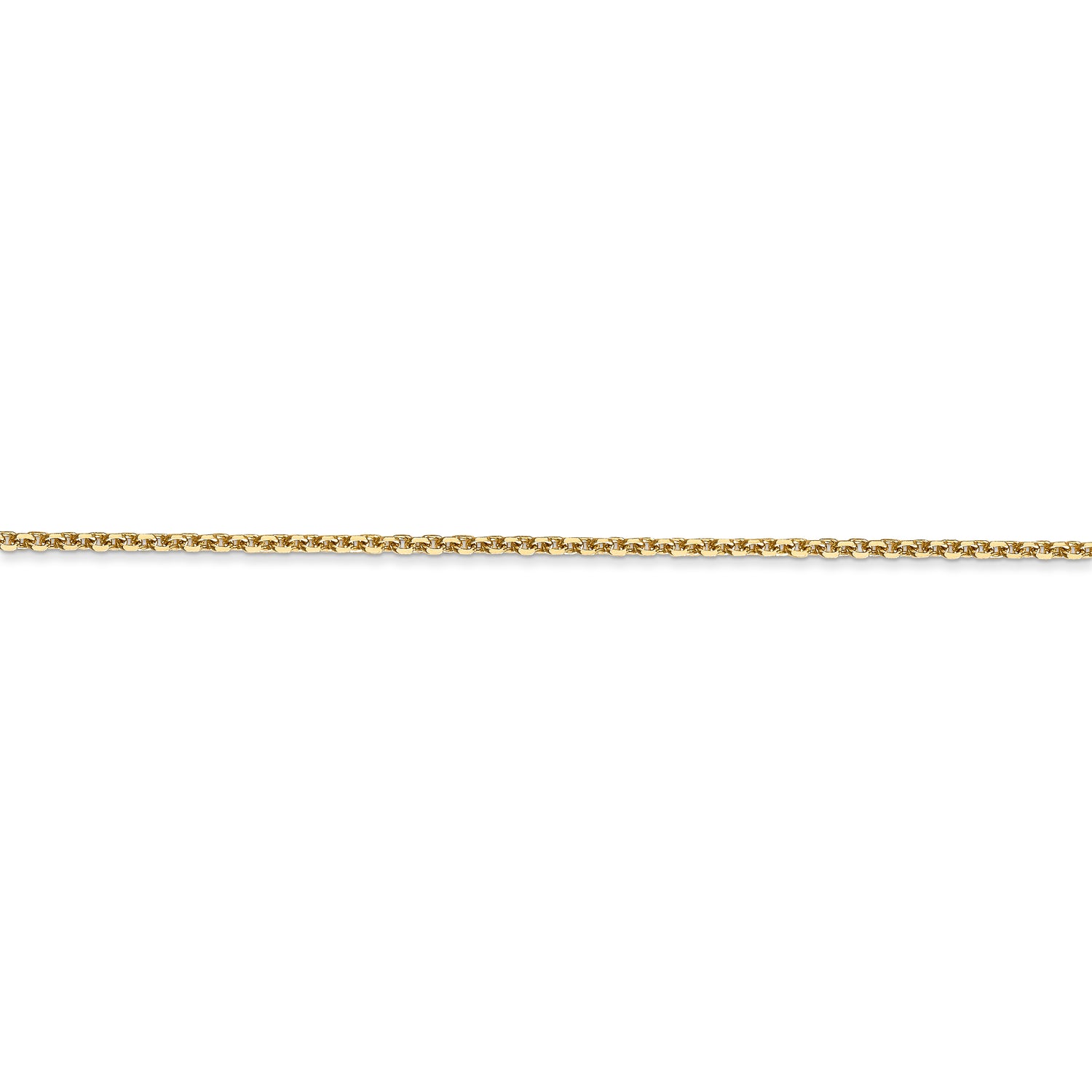 14k 1.45mm D/C Cable Chain