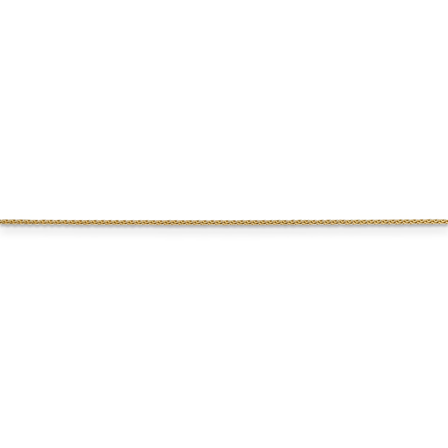14k .85mm D/C Spiga with Lobster Clasp Chain