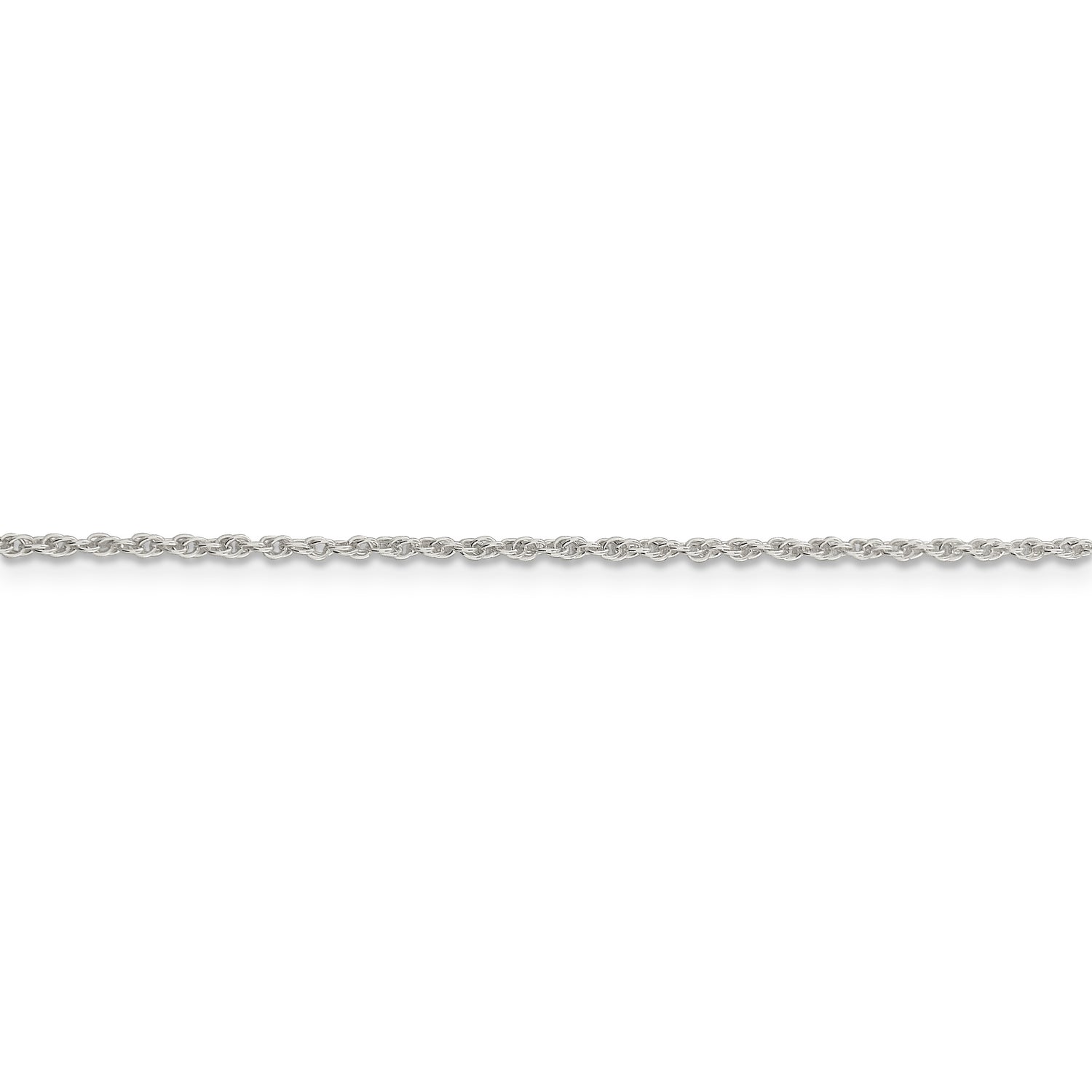 Sterling Silver 1.6mm Loose Rope Chain