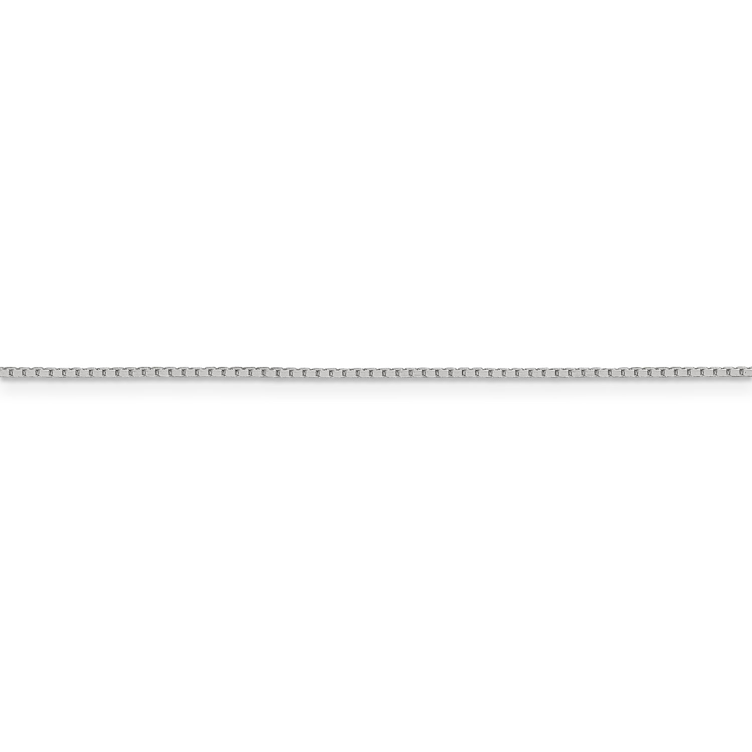 Sterling Silver .7mm Mirror Box Chain