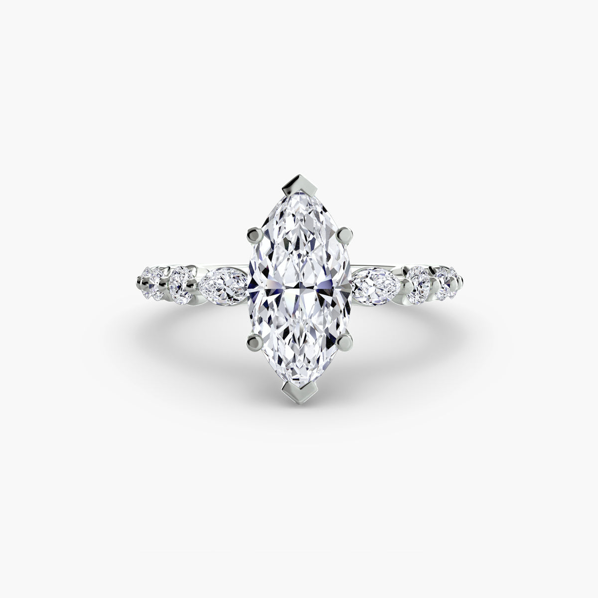 Custom natural and lab grown diamond engagement rings designed in 14K gold by Picasso Gold & Diamond, Chicago