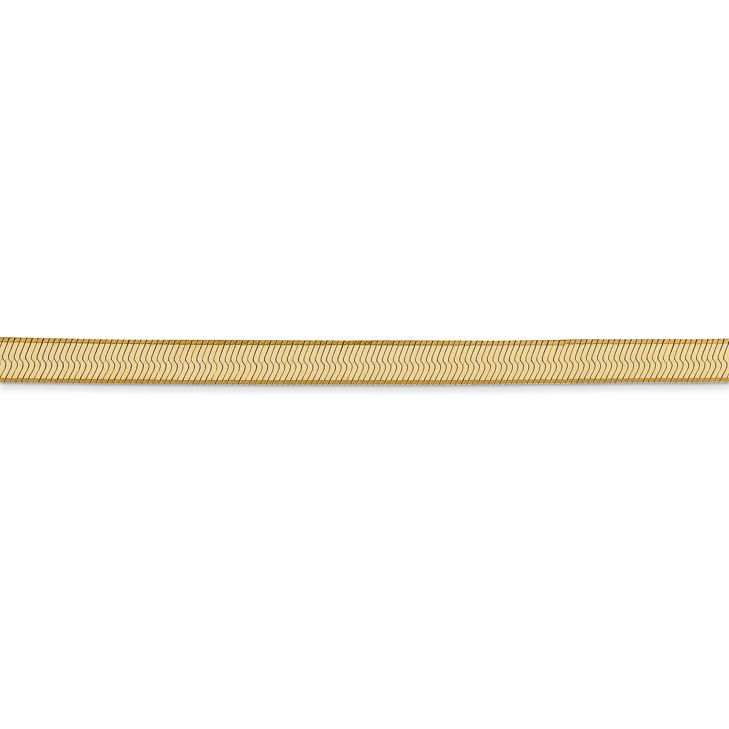 14k 4mm Silky Herringbone Chain