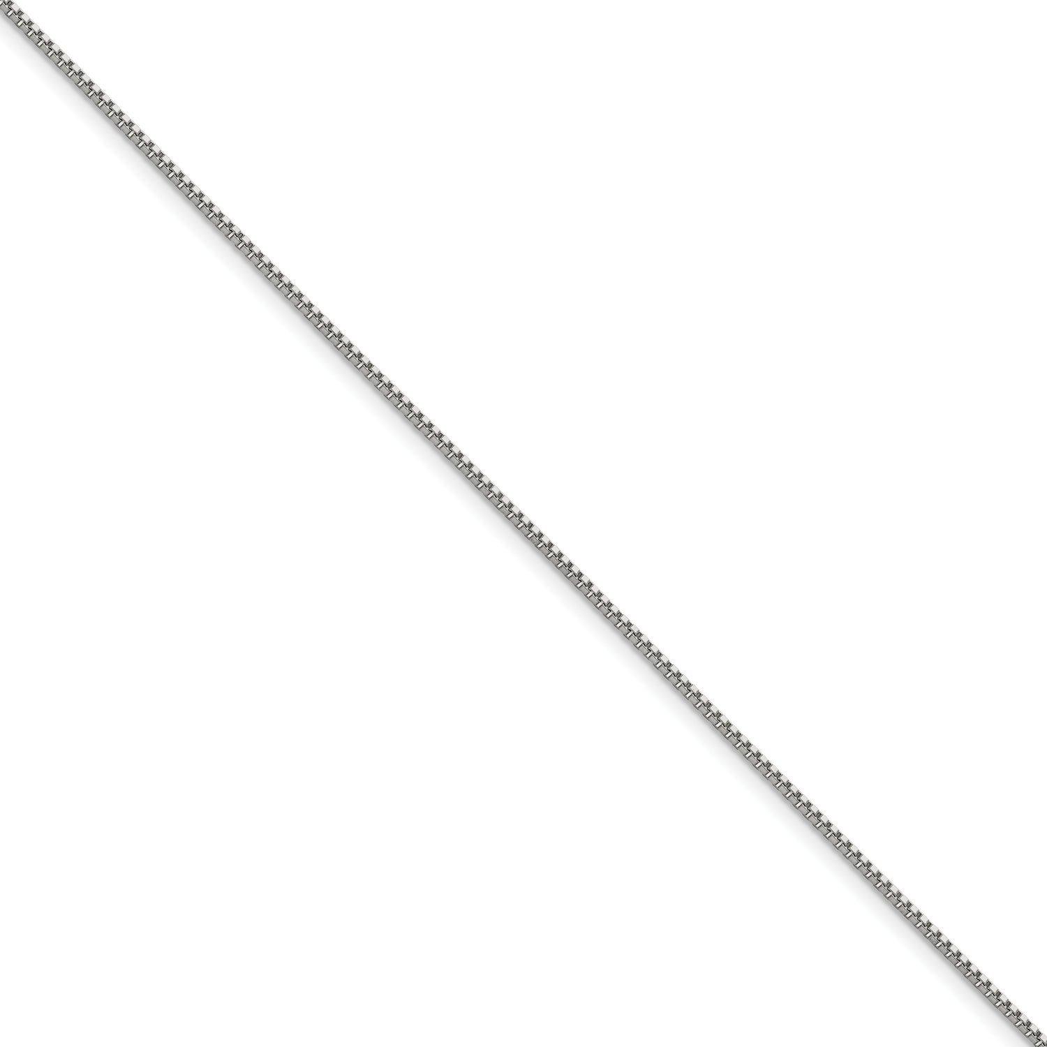Stainless Steel Polished 1.2mm 20in Box Chain