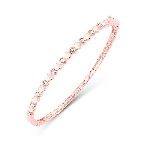 14 Karat White Gold 0.25 Carat Diamonds Fashion Bangle-1332143-WG - Picasso Gold & Diamond Jewelry