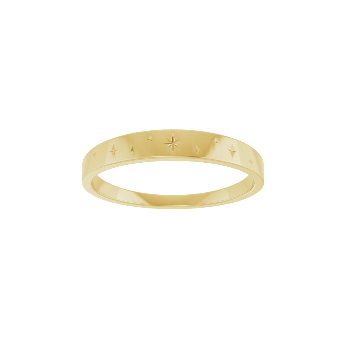 Celestial Ring in 14K Gold - 14K Yellow Gold