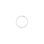 Celtic-Inspired Flat Band in 14K Gold - 14K White Gold