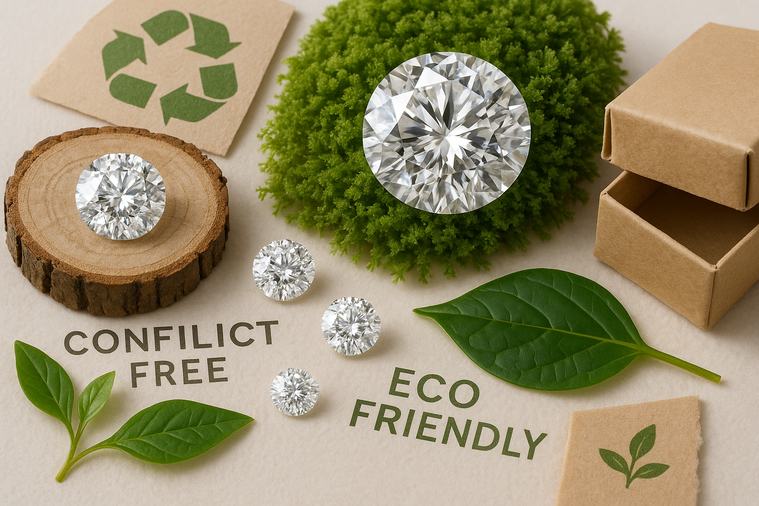 Conflict Free Diamonds with Eco Friendly Theme