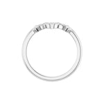 Contour Band in 14K Gold, 7.6 mm - 14K White Gold