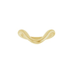 Contour Band in 14K Gold No. 1 - 14K Yellow Gold