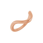 Contour Band in 14K Gold No. 1 - 14K Rose Gold