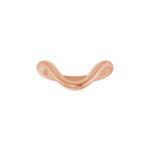 Contour Band in 14K Gold No. 1 - 14K Rose Gold