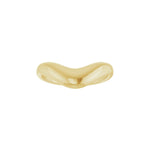Contour Band in 14K Gold No. 3 - 14K Yellow Gold