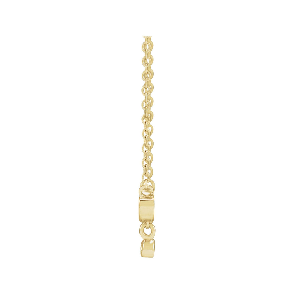 Diamond Accented Mama Necklace or Center in 14K Gold - 14K Yellow Gold