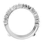 Diamond Accented Ring Guard in 14K Gold - 14K White Gold