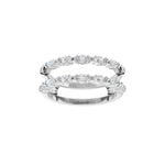 Diamond Accented Ring Guard in 14K Gold, Marquise Diamonds - 14K White Gold