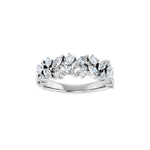 Diamond Anniversary Band in 14K Gold - 14K White Gold