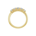 Diamond Five-Stone Anniversary Band in 14K Gold - 14K Yellow Gold