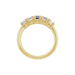 Diamond Five-Stone Anniversary Band in 14K Gold - 14K Yellow Gold