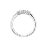 Diamond Five-Stone Anniversary Band in 14K Gold - 14K White Gold