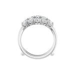 Diamond Ring Guard in 14K Gold, 1 1/5 to 2 1/2 CT TW - 14K White Gold