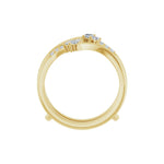 Diamond Ring Guard in 14K Gold, 1/4 CT TW - 14K Yellow Gold